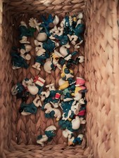 Kleine sammlung schlümpfe - sammlung,