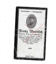 Nr-55261 Sterbebild 1.Wk