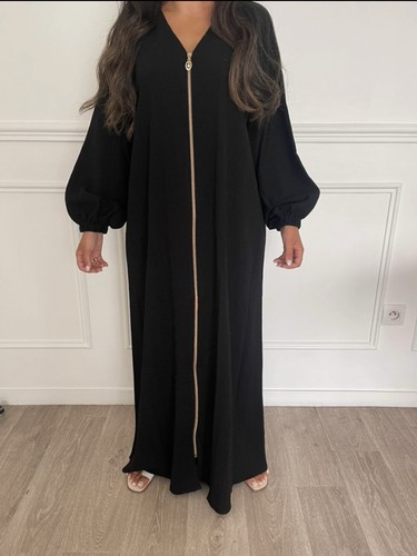Dubai abaya maxikleid mit - maxikleid,