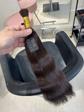 50cm 98gram Slawisch Naturhaar ~ Schnitthaar für Extensions Echthaar #155
