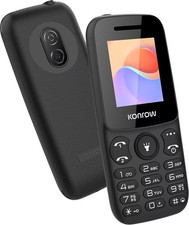 Konrow MOBY Tastenhandy, Schwarz [B-Ware]