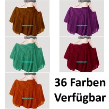 Rock Maxi 12 Yard 5Tiered Cotton Bauchtanz Zigeuner Flamenco Tribal Jupe 30 Fare