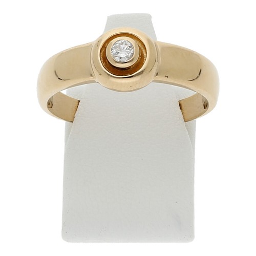 Solitär diamant brillant - diamant, ring