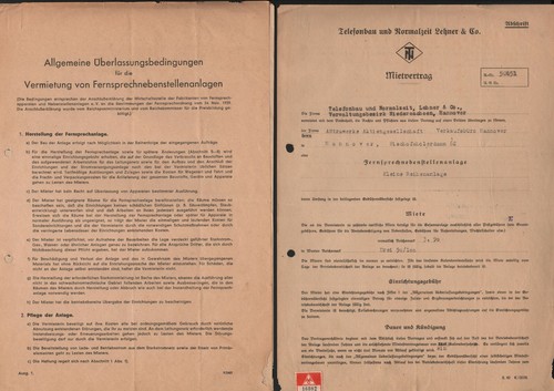 Hannover brief 1945 - hannover,, 2