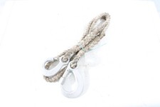 Rettungsseil 180 cm Tau Seil Leine DDR Feuerwehr mit Karabiner Haken Deko