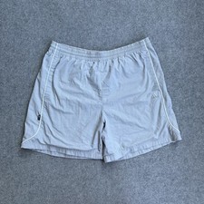 ADIDAS Herren Retro Beach Shorts Badehose Gr. L Travel Badeshorts A15816 Grau