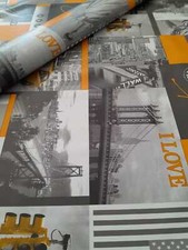 PVC Tischdecke Taxi Meterware