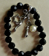 Schwarzes Flexi-Armband