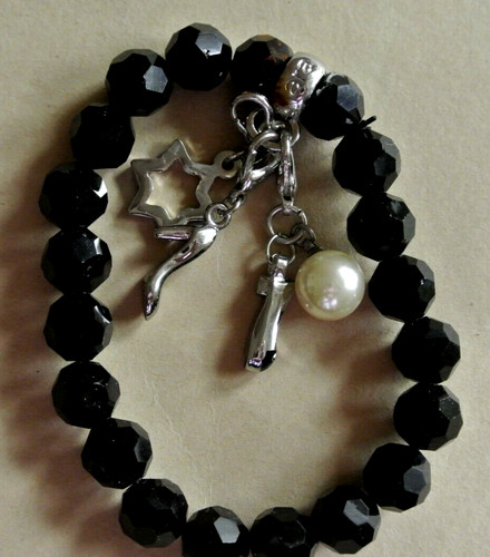 Schwarzes flexi armband - schwarzes, flexi-armband