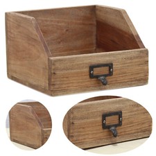 Vintage Holz Aufbewahrungsbox