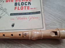 Sopranflöte von der Fa. Schneider   sehr guter Zustand mit Tasche