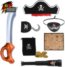 Piraten Kostüm Zubehör Set