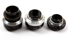 3x Dallmeyer C-Mount Cine