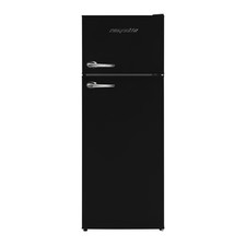 Kühlschrank freistehend 171 Liter 4* Gefrierfach Retro 144 cm schwarz Respekta