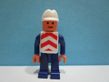 Steckis Variable Spielfiguren Dreieckskörper 1986 Straßenbauarbeiter 