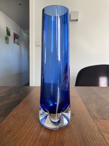 Vase glasvase 70er jahre - ,
