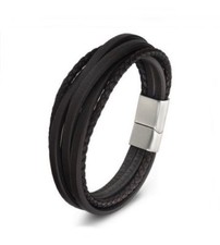 Deluxe leder armband wickel - deluxe, leder-armband