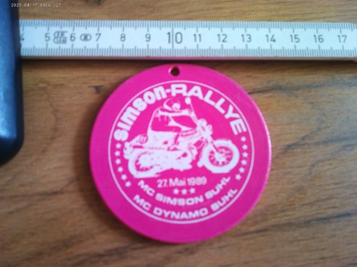 Plakette simson ralley - ,