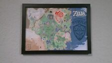 Zelda BOTW Karte Print Poster