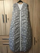 Winter Schlafsack 150 cm NEU grau mit Sternen aus Punkten