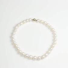 Zuchtperl Südsee 10,5-13,5mm weiß Collier mit 585/- Magnet-Kugel-Schließe aus Ge