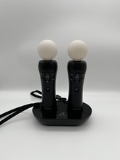Sony Playstation | 2 Move Controller PS3/PS4/PS5  mit Ladestation OHNE KABEL