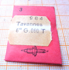Vintage Watch Parts 3 Unruhwellen Tavannes G. 060 T neuwertig DCN 984