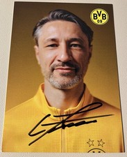 Borussia Dortmund BVB Autogrammkarte Niko Kovac Handsigniert