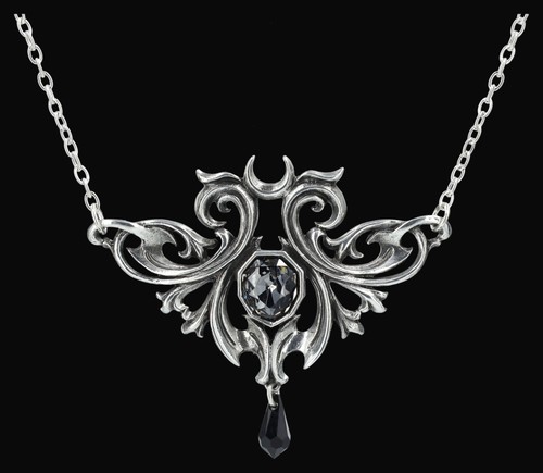 Gothic halskette midnight - gothic,