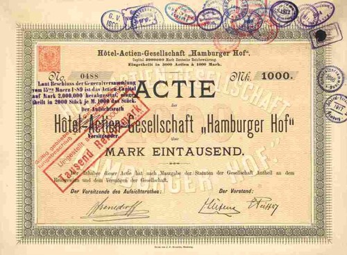 Hotel hamburger hof 1881 - hotel,