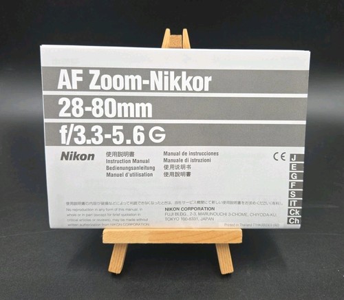 Nikon zoom nikkor 80mm - zoom-nikkor, 28-80mm