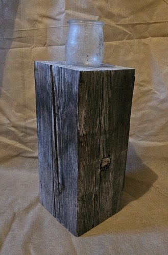 Dekoholz mit windlicht - dekoholz,