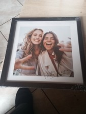 Bilderrahmen mit Klarglas quadratisch fotorahmen Kunststoff Posterrahmen Vintage