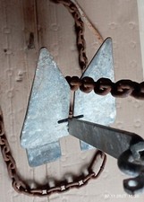  Ein Stockanker mit 1,60m Kette 