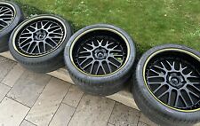 Cargraphic Carsat RACE Felgen 9+11x 19 ZBH Porsche 993 996 911 Rim Set 3tlg