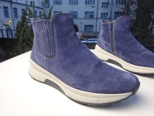 GABOR ROLLINGSOFT 36.801.36 Sensitive Dam Schuhe Stiefel Leder Gr.40,5(7) Neuw