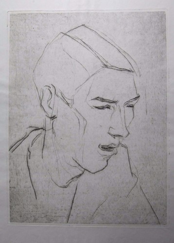 Eduard bargheer männerkopf - eduard,
