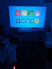 LED Projektor 25000 Lumen, WiFi, Android, 4K, USB, HDMI, Beamer, UHD, Heimkino