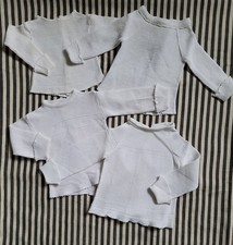 4 X Baby Jäckchen Flügelhemd Wickelshirt Vintage 80er Jahre