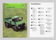  Mecedes Benz Unimog  U 1500   Allradschlepper Original 1982