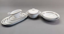 DDR Kahla Porzellan SET 9-tlg. Schüsseln Soßenschale Terrine Servierplatte
