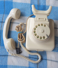 TELEFON-W49-FÜR TISCH UND WAND-UMBAUBAR-TOP-ZUSTAND-TAE-STECKER-UND FUNKTION-