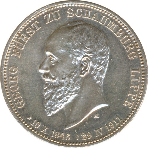 Schaumburg lippe mark 1911 a - schaumburg,