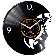 Katzen Wanduhr Uhr Geschenk