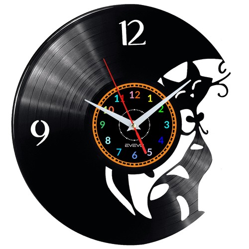Katzen wanduhr uhr geschenk - wanduhr,