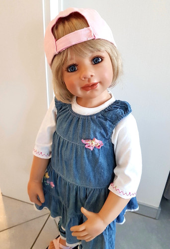 Künstlerpuppe chantal von - künstlerpuppe,