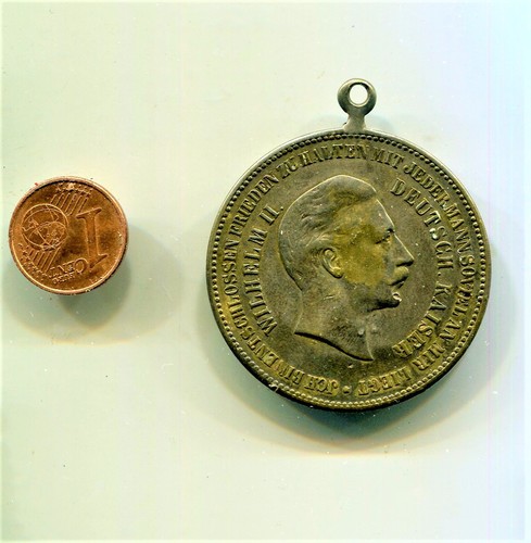 Medaille wilhelm kaiser - wilhelm, ii.kaiser