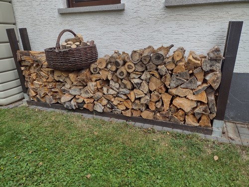 Lagergestell für brennholz - lagergestell,
