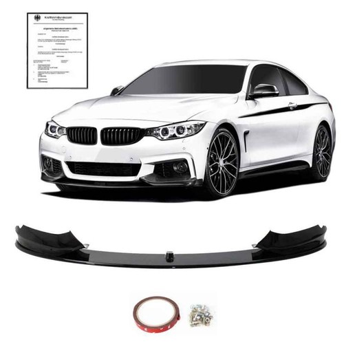 Front spoiler lippe schwarz - spoiler,