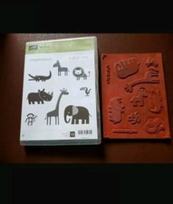 Stampin up Stempelset Zoo Babies Gummistempel  benutzt - jedoch guter Zustand